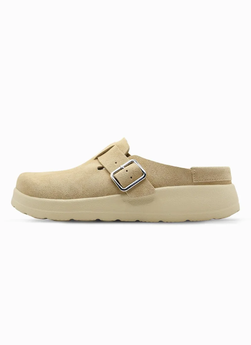 DUOZOULU Liber Synthetic Suede Clog